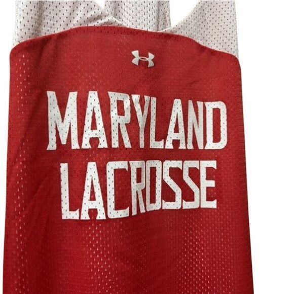 University Of Maryland Lacrosse Women’s Size Large Reversible Mesh Jersey - Picture 2 of 8